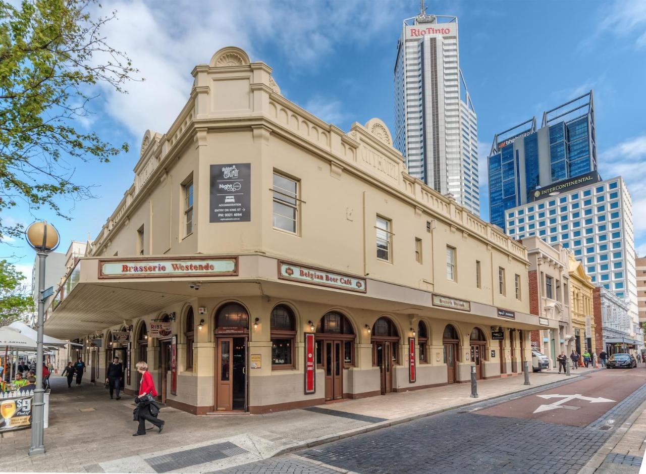 Nightcap At Belgian Beer Cafe Hotel Perth Exterior foto